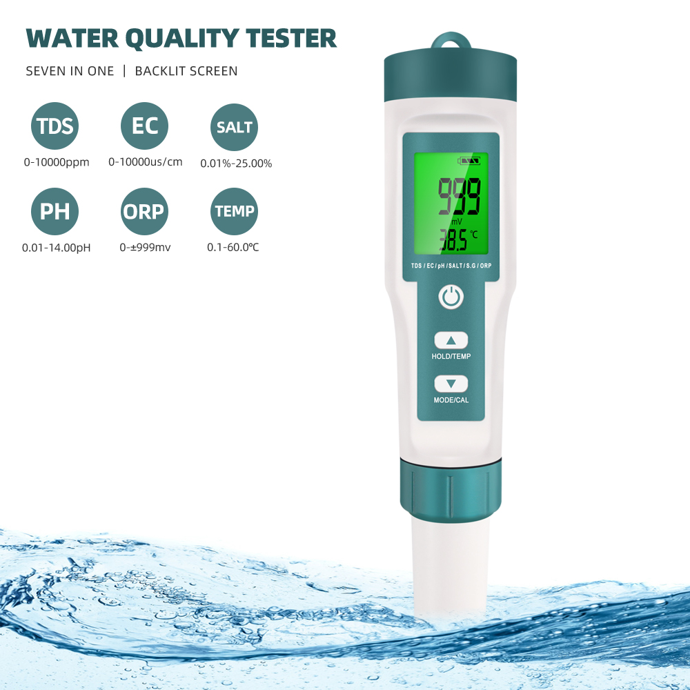 7 en 1 PH TDS EC ORP salinité  - Ec Meter Digital avis et prix
