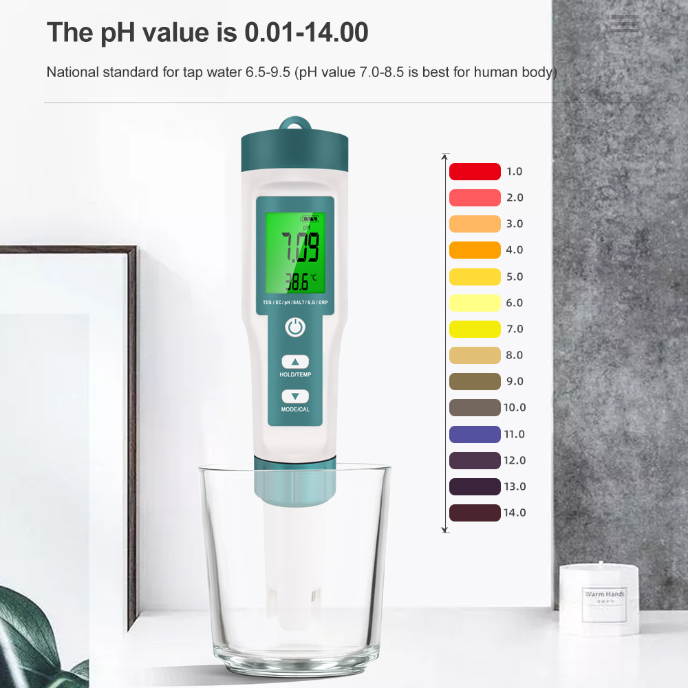 7 en 1 PH TDS EC ORP salinité  - Ec Meter Digital avis et prix