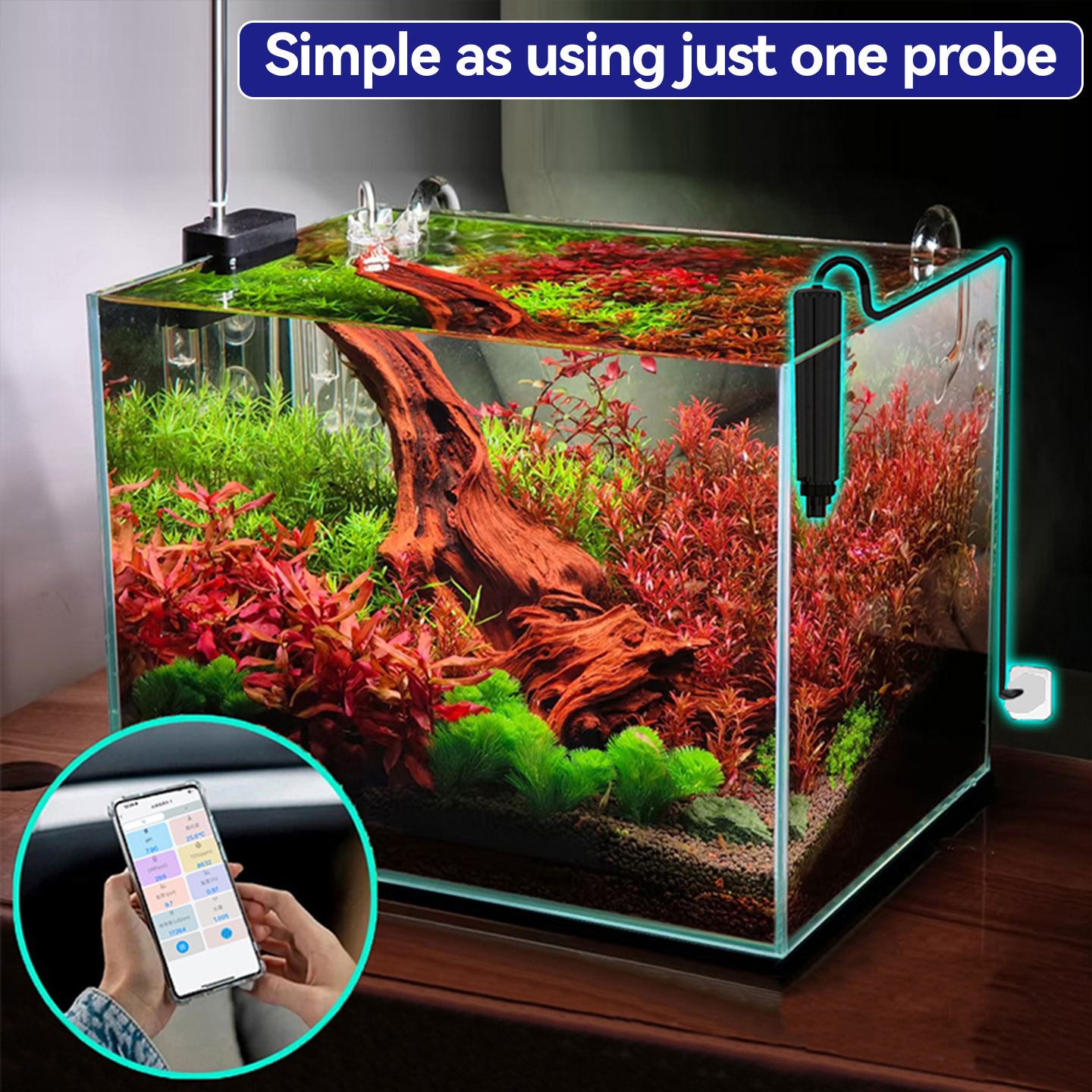 Testeur d'eau intelligent 8 en - Ec Meter Digital avis et prix