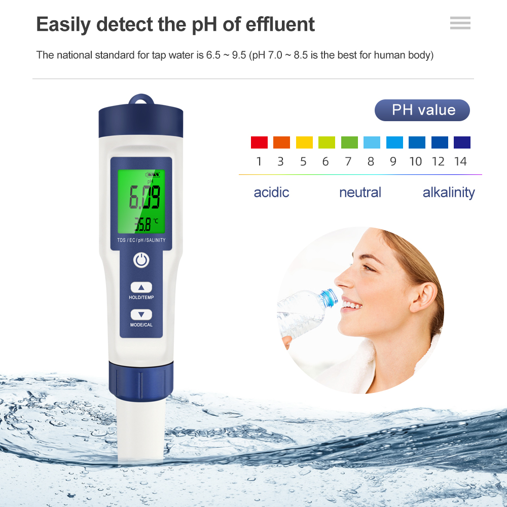 Testeur de qualité de l'eau pr - Ec Meter Digital avis et prix